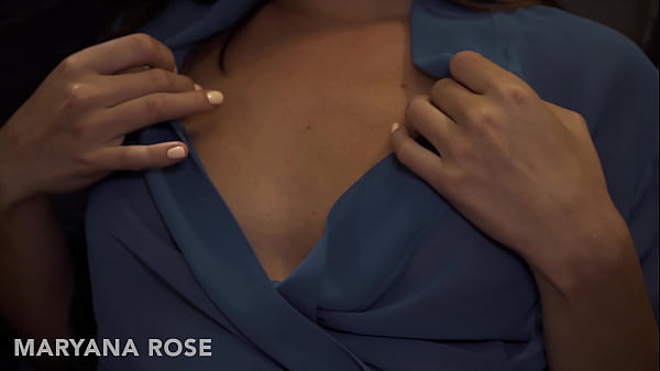 Hot Maryana Rose showed to friend her film and asked for advice. Deep juicy blowjob from a beautiful girl part 1